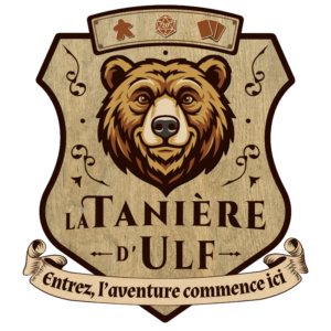 Logo - La Tanière d'Ulf - Boutique de jeux de société & TCG à Verneuil-sur-Avre