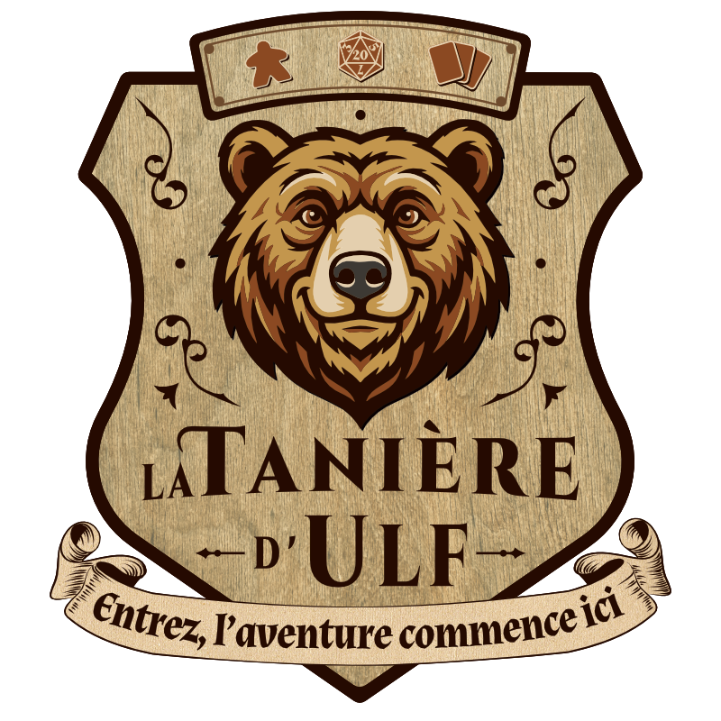 Logo - La Tanière d'Ulf - Boutique de jeux de société & TCG à Verneuil-sur-Avre